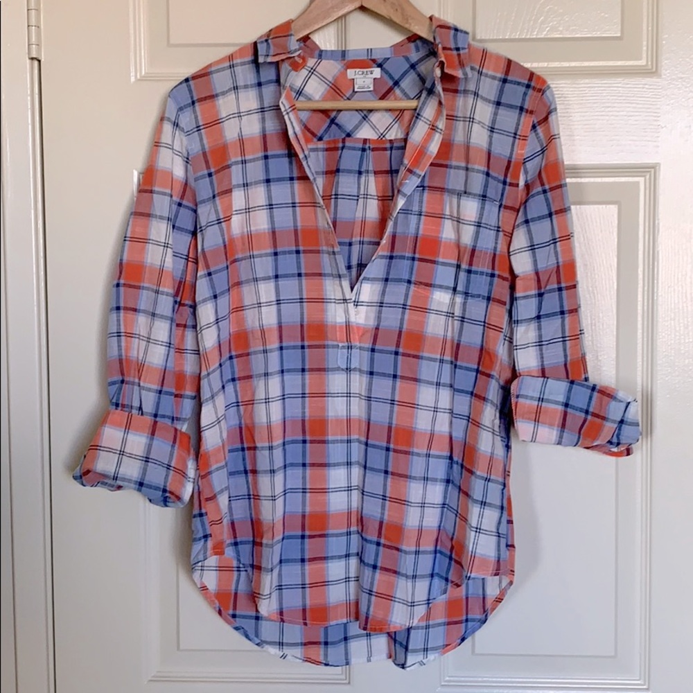 Plaid Top